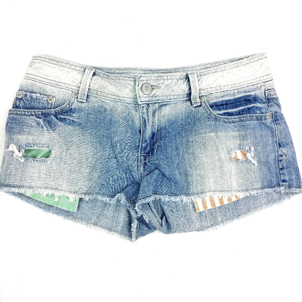 American Rag Cie Cut Off Distressed Denim Shorts Size 5 GUC